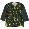 BEEBIP Maglietta con Bottoni a Manica Lunga in Morbido Cotone Biologico - Fatto con Amore in Italia, Certificato GOTS, Oeko-Tex® e Toxic Free, Comoda e Sicura sulla Pelle dei Bambini (0-2 Anni)