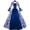 PINTUTU Abito Medievale Da Donna, Stile Rococò, Barocco, Marie Antonietta, Abito Da Ballo, Abito Da Sera, Cosplay, Retrò, Principessa, Abito Da Festa, Abito Da Ballo, Rinascimentale, Gonna Acostumi Carnevale