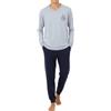 In One Clothing pigiama lungo ragazzo, Grigio Misto, 152 cm