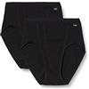 Sloggi Control Tai 2p, Slip Donna, Nero (Black), 5