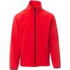 SADISRLS Payper PERTH Giacca Softshell uomo antivento antipioggia 100% poliestere manica raglan chiusura zip 2 tasche esterne (IT, Testo, 4XL, Regular, Regular, Rosso)