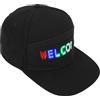 Fockety Cappellino Baseball con LED, Controllo App Bluetooth, Cappello a LED programmabile con Display a LED, Berretto Animato Regolabile a LED per Feste, Natale, Halloween, Club, Predefinito, 1