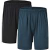 JINSHI Pantaloni Corti Pigiama da Uomo Morbide Modal Shorts da Salotto Biancheria da Notte