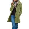 MOKBAY Cappotto Lana Cotta Donna Cappottino Corto Cappotto Autunno Autunnale Giacca Cappottino Invernali Taglie Forti Oversize Lana Termico Giacca Inverno Donna M