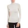 RAGNO Lupetto Mezzo Collo Donna Maglia Manica Lunga Caldo biocotton Articolo D136TV