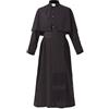 BLESSUME Sacerdote Tonaca Prete Soutane Romano Clero Robe con fascia Cincture vita(M, Soutane nera con cintura)