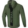 PITBULL - Felpa Uomo con Cappuccio Oliva L West Coast Stafford - Felpe Uomo, Cotone, Felpa Calda, Materiale Elastico E Interno Liscio