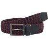RED BRIDGE Redbridge Cintura intrecciata elastica flessibile regolabile unisex, cintura in tessuto elasticizzato, 105 cm