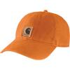 Carhartt Cappellino in Tela di Cotone da, Ruggine, Taglia Unica