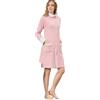 SNELLY Vestaglia Donna cotone Punto milano Invernale,CL572