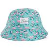 Blackskies® Tropical Flamingo Bucket Hat | Unisex Sun Hat Fishing Hate Floral Holiday Summer Mint Green