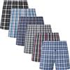 JupiterSecret Boxer Uomo Cotone Leggeri e Traspiranti Mutande Uomo Boxer Americani da 6 e 10 Pezzi, Boxer Uomo Larghi da 6 Pezzi, M