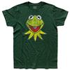 3styler T-Shirt Uomo Kermit la Rana The Frog - Show t-Shirt - Linea Classic - 100% Cotone 185 gr/mq (L, Verde)