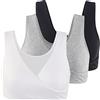 COLOMI Reggiseno Premaman Allattamento Reggiseno Allattamento in Cotone Senza Fili