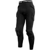 generic Pantaloncini da calcio da uomo con protezioni per le ginocchia, leggings a compressione, pantaloni da portiere da calcio, pantaloni da baseball, rugby, basket, pantaloni atletici per cosce, Nero , S