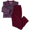 ATLAS FOR MEN - Pigiama in Micropile a Righe - XL