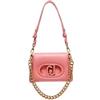 LIU JO Borsetta a tracolla comoda, versatile dall'effetto morbido, con chiusura con patta calamita. Presenta tasche interne di cui una con zip. Dispone di due tracolle, una a catena color oro e la sec