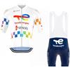 SGCIKER 2025 Pro Team maglia da ciclismo set for uomini, manica corta abbigliamento ciclismo bici pantaloncini con bretelle set gel pad