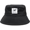 Surf Monkey Bucket Hat Cappello da pescatore uomo/donna senza corda - 100% cotone, Nero , S/M