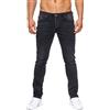 Elara Jeans Uomo Pantaloni Slim Fit Denim Stretch Chunkyrayan
