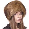 Futrzane Classic Cappello Cosacco - Colbacco Pelo Donna di Pelliccia Sintetica