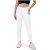 SES Leggings opachi da donna in cotone, taglia 32-34 fino a 56-58, leggings lunghi da donna, con vestibilità perfetta e comfort per diversi look, bianco, 42-44