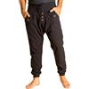 PANASIAM Yogi Pants Donna & Uomo - Pantaloni Casual Stile Aladino | Pantaloni estivi 100 % cotone, vestibilità ottimale con coulisse & vita elasticizzata, pantaloni Aladino unisex taglio ampio