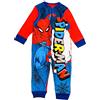 Marvel Spiderman - Tutina in Pile per Bambini da 3 a 10 Anni, Blu, 4-5 Anni