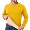 Onsoyours Felpa da Uomo con Collo Rotondo Casual Caldo Maglione Invernale Pullover in Pile