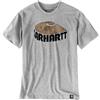 Carhartt Maglietta da uomo Camo C Graphic, grigio, S