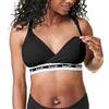 Bravado Designs BRAVADO! DESIGNS Reggiseno de Maternidad y Allattamento sostenibile | Originale | Miscela Modale de Cotone Organico y Tencel™ | Copa B-D, Nero - Tela sostenibile, L