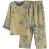 OWLONLINE Set Pigiama in Tessuto Jacquard Pigiama Kimono Giapponese Hanfu da Donna