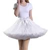 Tmade Gonna da Donna in Tulle, Tutù con Sottogonna, Multistrato, Gonfia, per Cosplay e Feste, bianco, Taglia unica