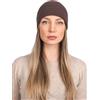 DALLE PIANE CASHMERE Cappello Donna 100% Cashmere - Marrone