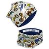 HECKBO Set Berretto & Scaldacollo 360° Riflettente per Bambini - 95% Cotone - Materiale elastico morbido e facile da curare - Beanie Primavera Autunno Inverno (48-54 cm)