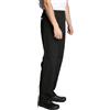Tibard Pantaloni da chef elasticizzati, Nero , 34-37