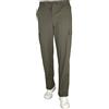 Siry Work Pantalone Uomo Sea Barrier Art. Isola con Tasconi ed Elastico in Vita, Tessuto Tela Cotone (XL, Fango)
