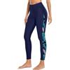 Holipick Pantaloni da nuoto da donna, UPF 50+, a vita alta, pantaloni lunghi da nuoto