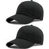 BABAHU Cappello da Baseball da Uomo e Donna, Tinta Unita, Regolabile, Classico, 100% Cotone, Cappello da Golf per papà