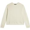 FREDDY - Felpa Donna Girocollo in Jersey con Tessuto Waffle, 70% Cotone 22% Poliestere 8% Elastan