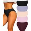 FINETOO Slip Donna Senza Cuciture, Mutande Donna Senza Cuciture, Invisibili, Comodi, Copertura Completa, Sexy, Porosità,Taglie m-3xl