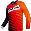 PSPORT Maglia da bici da cross per ragazzi, maglietta da mountain bike per bambini, a maniche lunghe, per downhill, moto, motocross, BMX, Mx, Offroad Racing