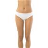 SIELEI 6 Pezzi Slip Donna in Cotone 5105 Invisible Cotton Si È LEI Bianco 3/M