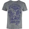 Black Sabbath Lord of This World Uomo T-Shirt Grigio 100% Cotone Regular