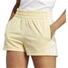 Adidas Pantaloncini da donna giallo IB7425