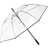 G4Free 62 Inch Ombrello da Golf Trasparente Grande Lungo - Apertura Automatica, Oversize, Impermeabile, Antivento con Manica per Donna e Uomo