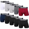 L&K Boxer da Uomo in Cotone, Confezione da 10, Taglia M-5XL, Neri, Multicolore, Modelli Fantastici, vestibilità Ampia, Senza fastidiose Etichette 1116 E XL