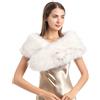 soul young Collo Sciarpa Invernale Calda di finto pelo, Donna Elegnate e Staccabile, Ideale per Outfit