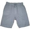Fantasy Pantalone Corto Bermuda Puro Lino Leggero Fresco Estivo Moda Slim Tasche Uomo Ragazzo