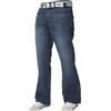 BRAND KRUZE Kruze - Jeans da Uomo a Gamba Larga, Svasati, in Denim, per Tutte Le Taglie